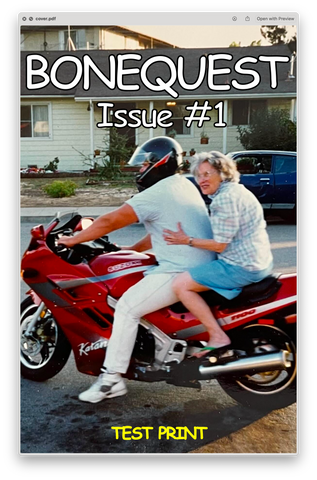 BoneQuest Zine